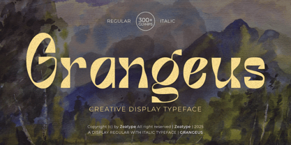 Grangeus Font Poster 1