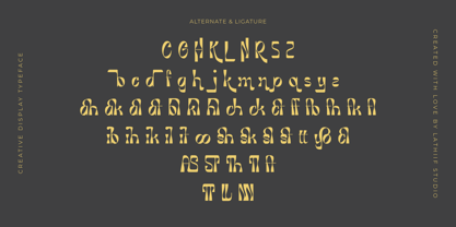 Grangeus Font Poster 5
