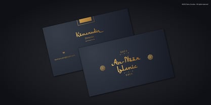 Asttahiam Font Poster 7