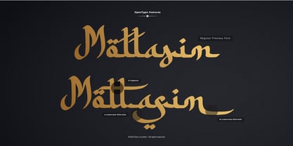 Asttahiam Font Poster 2