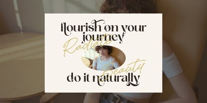 Regalia Noire Pro Font Poster 8