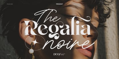Regalia Noire Pro Font Poster 1