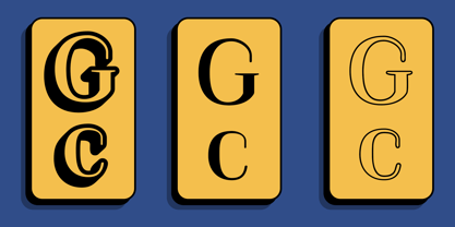 Alkalis Rounded Font Poster 8