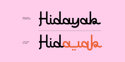 Dauiyah Font Poster 3