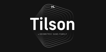 Tilson Font Poster 1