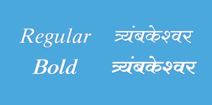 Shree Devanagari 0700 Font Poster 3