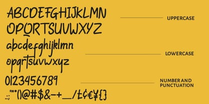 Lanathea Font Poster 6