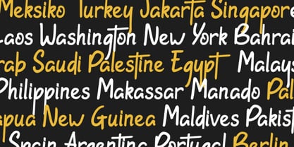 Lanathea Font Poster 3