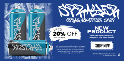 Block Buster Font Poster 8