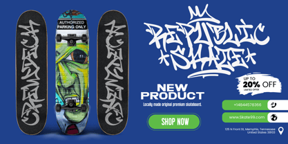 Block Buster Font Poster 5