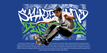 Block Buster Font Poster 4