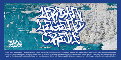 Block Buster Font Poster 2