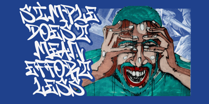 Block Buster Font Poster 7