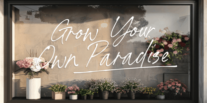 North Stains Font Poster 2