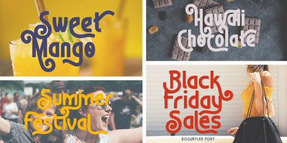 Dogurtlen Font Poster 6