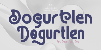 Dogurtlen Font Poster 1