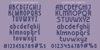 Dogurtlen Font Poster 7