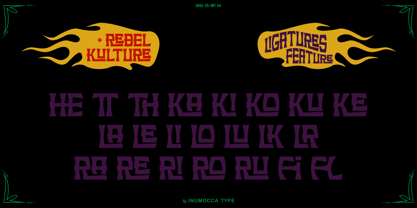 Rebel Kulture Font Poster 8