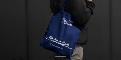 Firqatun Najah Font Poster 7
