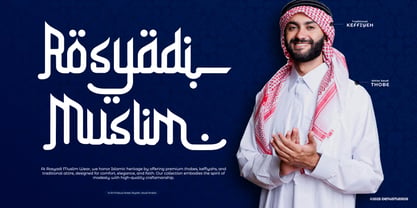 Firqatun Najah Font Poster 3