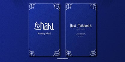 Firqatun Najah Font Poster 8
