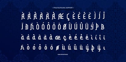 Firqatun Najah Font Poster 11