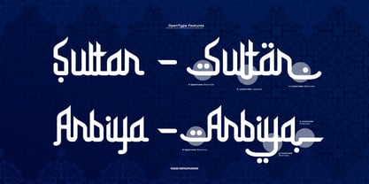 Firqatun Najah Font Poster 2
