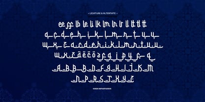 Firqatun Najah Font Poster 12