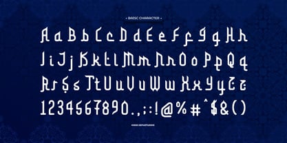 Firqatun Najah Font Poster 10