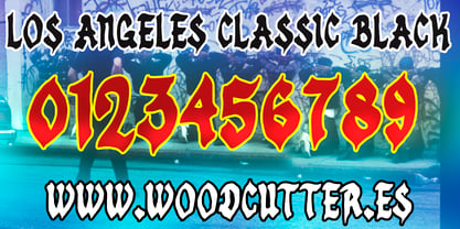Los Angeles Classic Font Poster 8