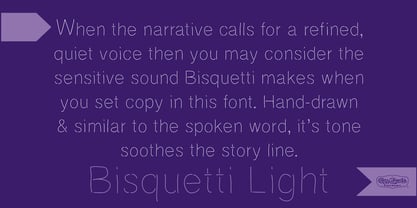 Bisquetti Font Poster 7