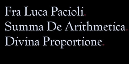 Goudy Lanston Font Poster 2