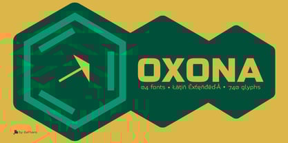 Oxona Font Poster 10