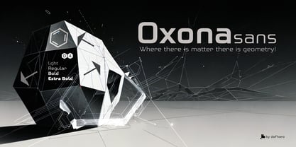 Oxona Font Poster 9