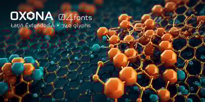Oxona Font Poster 7