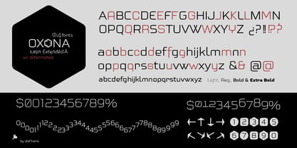 Oxona Font Poster 5