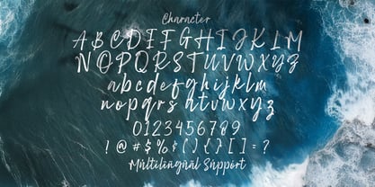 Sang Dewi Font Poster 8