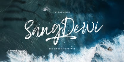 Sang Dewi Font Poster 1