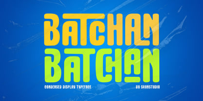 Batchan Font Poster 1