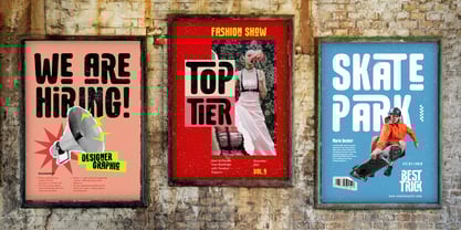 Batchan Font Poster 2