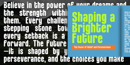 Batchan Font Poster 9