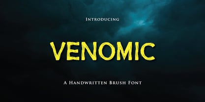 Venomic Font Poster 1