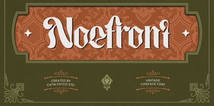 Noefront Font Poster 1