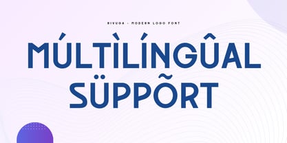 Rivuga Font Poster 12