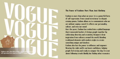 Bactaviya Variable Font Poster 10