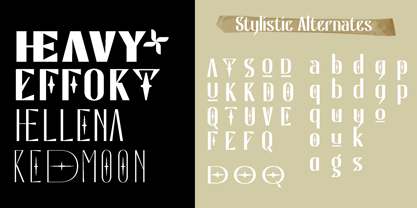 Bactaviya Variable Font Poster 3