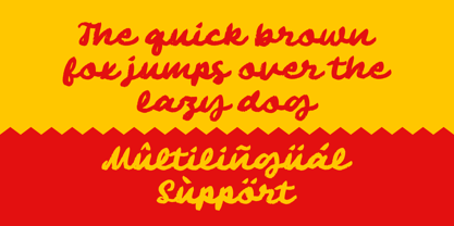 Richie Billion Font Poster 8