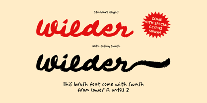 Richie Billion Font Poster 6