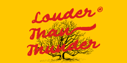 Richie Billion Font Poster 2