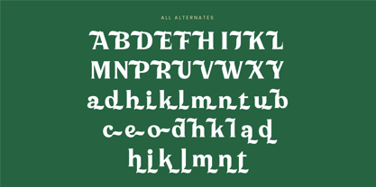 Milan Wulko Font Poster 14